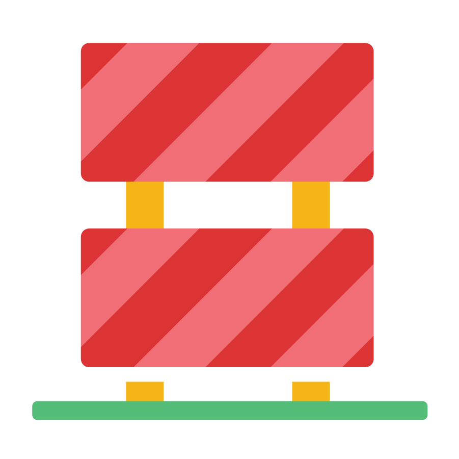 Barriers icon